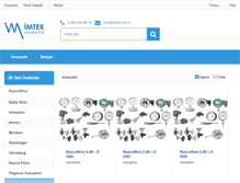 Tablet Screenshot of imtek.com.tr